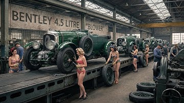Inside The Bentley 4½ Litre "Blower" Factory: How The 1929 Legend Was Built