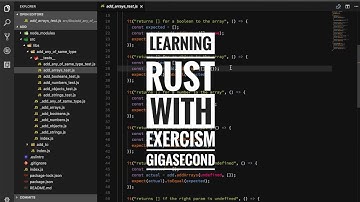 Learning Rust with Exercism - gigasecond