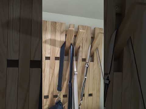 Уже готовый вариант. полочка из ясеня. #ясень #мебель #полка #дляодежды #белый #столярка #мебель ###