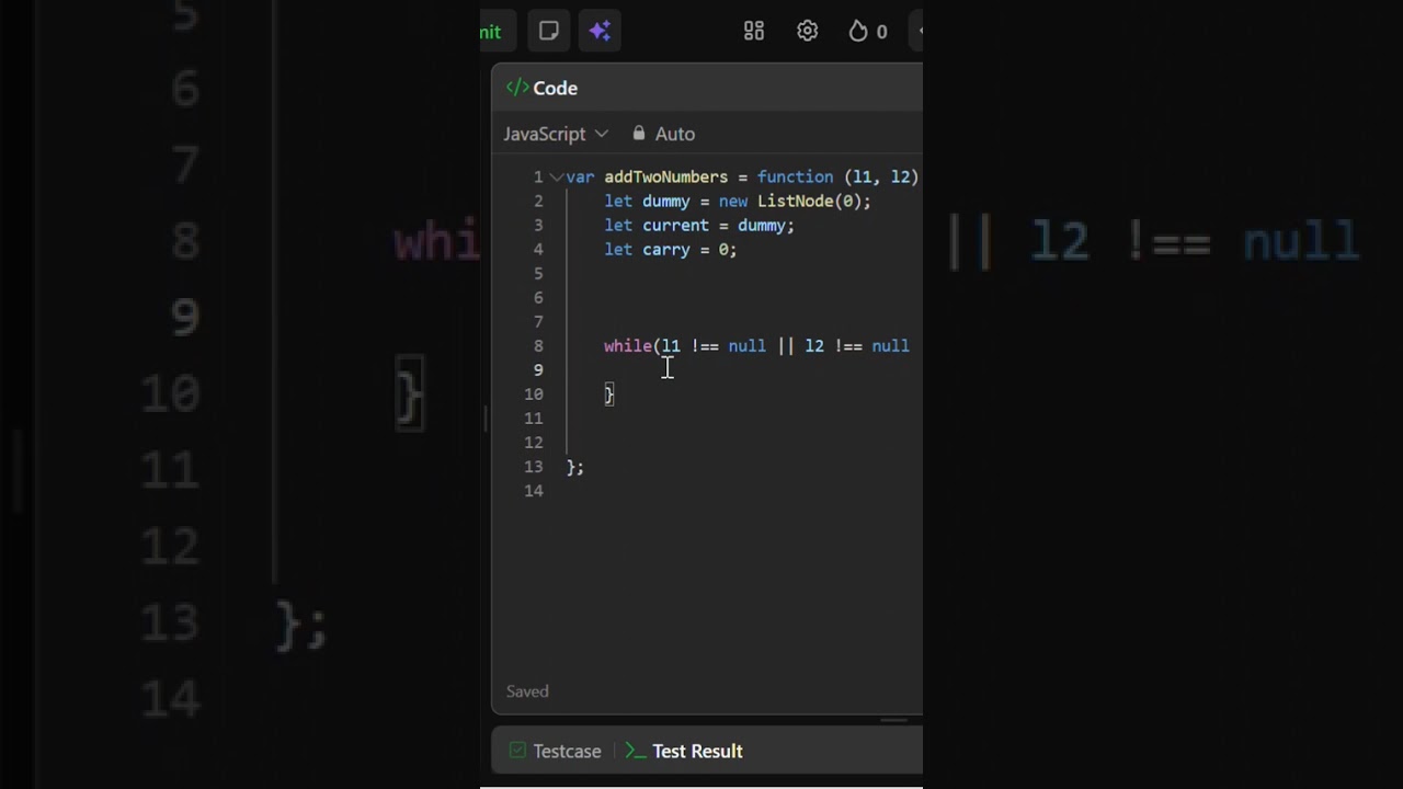 LeetCode Add Two Numbers 🔥 | Linked List in Tamil | JavaScript 
