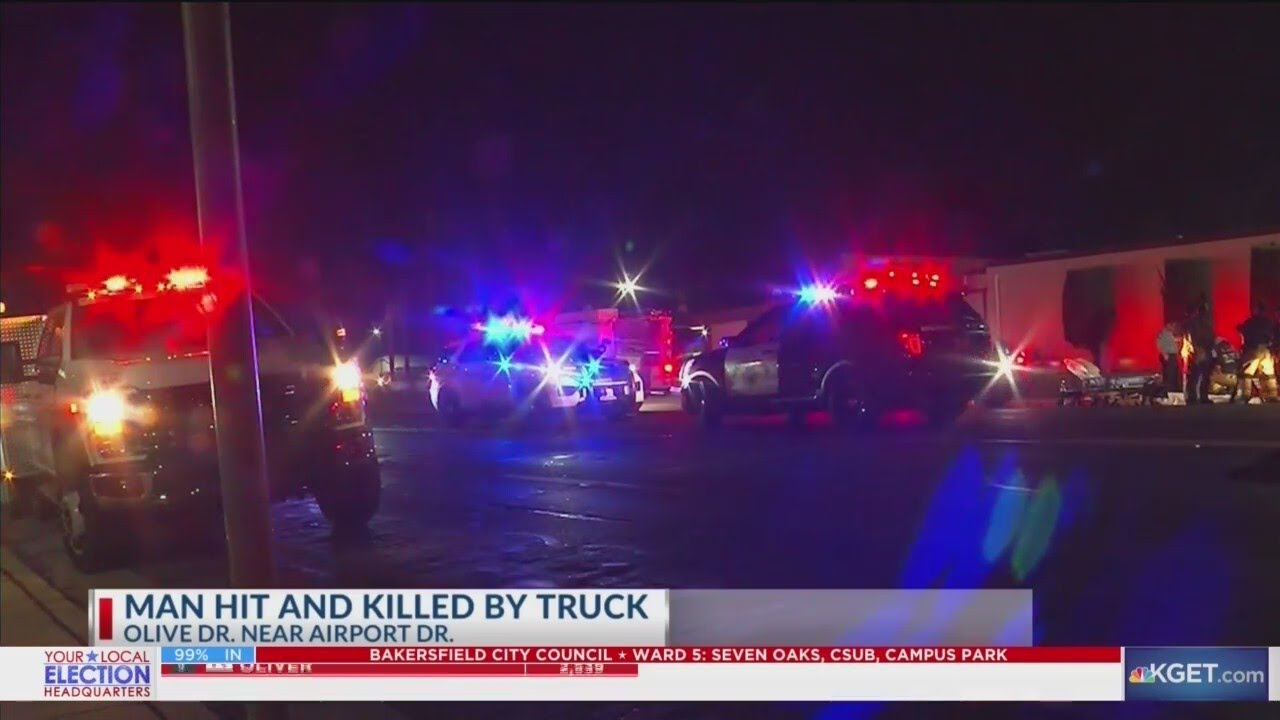 Man dead after struck by vehicle in Oildale Tuesday night - YouTube
