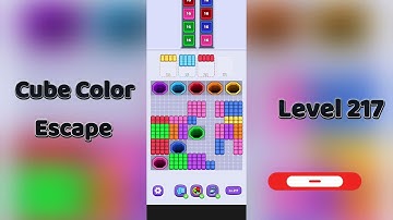 🧩 Cube Color Escape Level 217 Walkthrough | Step-by-Step Guide 🎮 | Go Answer