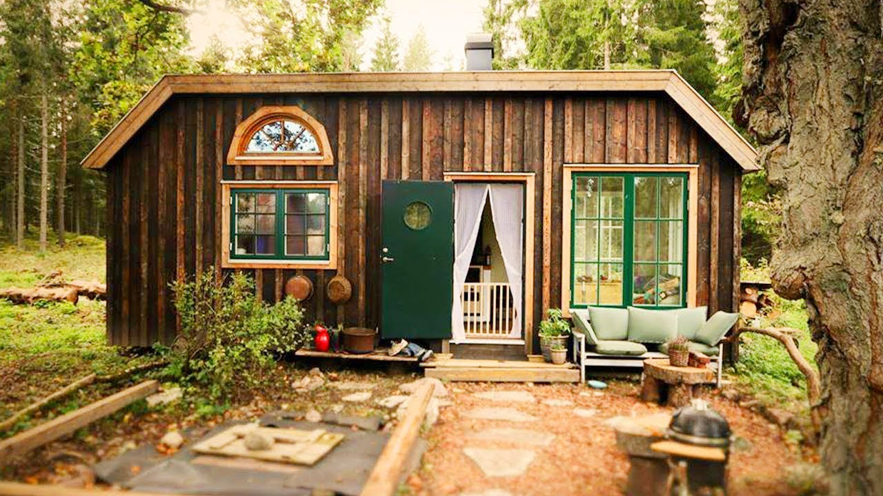 Rustic Beautiful The Tiny House in the Swedish Forest 