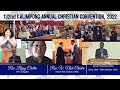 Day 1132nd kalimpong annual christian convention 2022 mmc ucni kalimpong