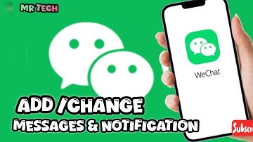 How to Add or Change the Message and Notification Alert Sound in the WeChat Application