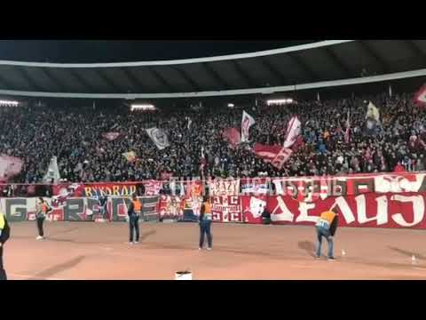 Red Star Belgrade fans vs Liverpool