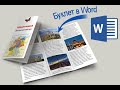 Майстерклас як створити буклет до Дня Європи в Microsoft Word