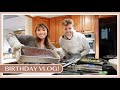 Celebrating Jason's 26th birthday! Baking a family recipe, party prep & what I got him | VLOG