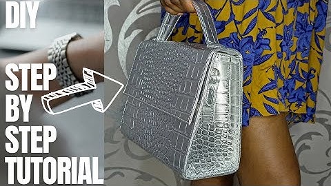 ⭐FASHION LEATHER HANDBAG DIY PROJECT Part 1 | MOST REQUESTED BAG DESIGN 🔥| KhemBuzz