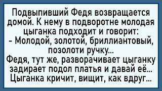 картинка: Как Федя Циганке Палку Кинул! Сборник Свежих Анекдотов! Юмор!