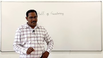 Micro Teaching - Skill of Questioning - Srinivasan Padmanaban