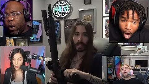Streamers React To Moistcr1tikal Pulling Out Guns | Part 2