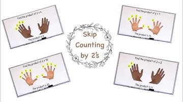 Skip Count by 2’s to Multiply