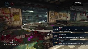 Gears of war 4 knife execution 4k HDR multiplayer  gameplay