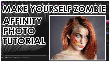 How To Create Zombie Look (Affinity Photo) | Tutorial