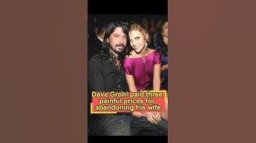 The First Thing Dave Grohl Did When He Got Rich Was Ditch His Wife #usa #celebrity #dave grohl