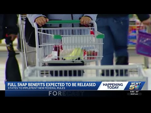 Ohio families set to receive full SNAP benefits but changes to program could soon be coming