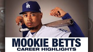 Mookie Betts Career Highlights (Outfielder signs RECORD contract with Dodgers)