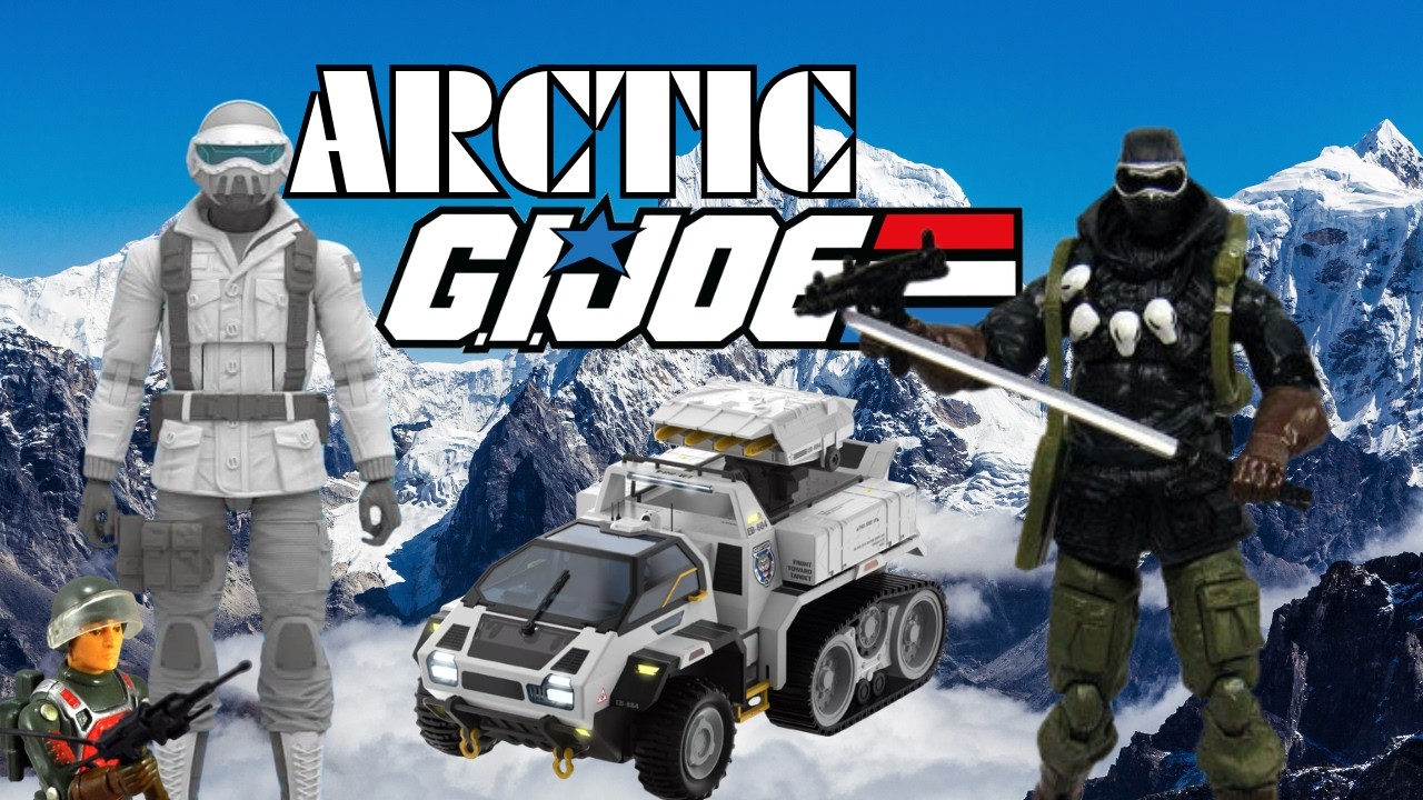 Самые разыскиваемые фигурки GI Joe из серии Arctic Classified.