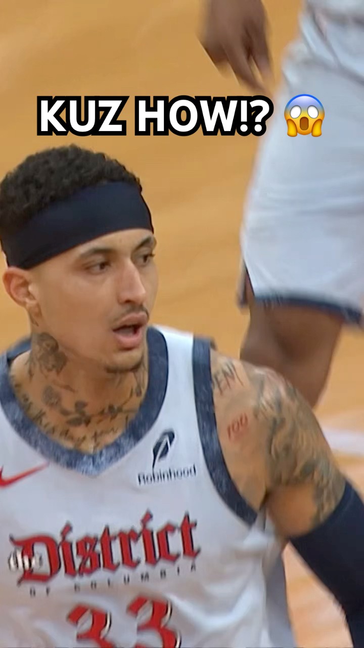 Kyle Kuzma how did he do this!? ?