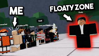 I snuck into FloatyZone's 10,000 ROBUX TOURNAMENT in Roblox The Strongest Battlegrounds