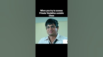 When you try to access private variable of a class 😂😂 #codingmeme #memes #shorts