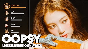 Weki Meki - OOPSY (Line Distribution + Lyrics Color Coded) PATREON REQUESTED