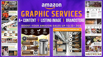 AMAZON EBC / A+ CONTENT | AMAZON LISTING IMAGES | AMAZON BRAND STORE | WORK SAMPLE / PORTFOLIO