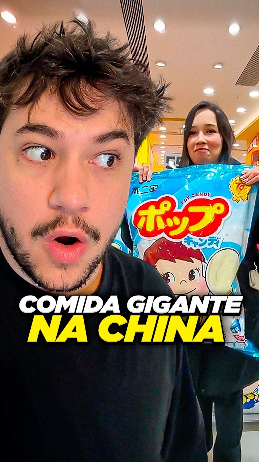 comidas gigantes na china! #livedobrino #humor #MundinhoBrino