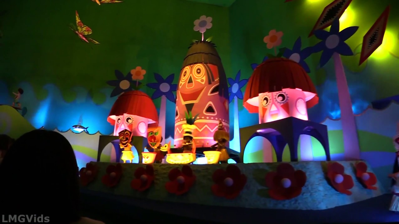 Tokyo Disneyland Its A Small World 1080p Pov 14 Full Complete Ride Through Youtube