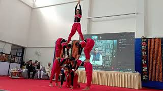 15th Yuvak Mahotsav  Yoga Performance -by Students of M.A Yoga  dated 09-12-2021