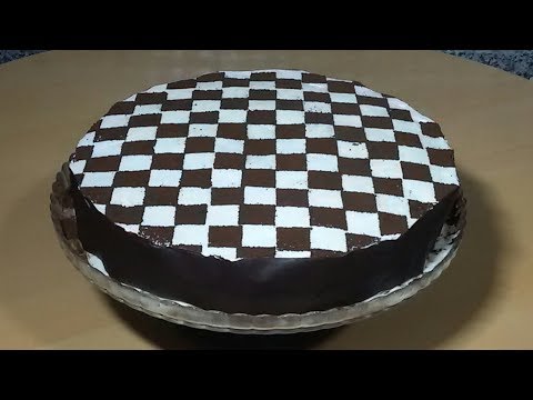 SATRANÇ PASTA | Pratik satranç pasta tarifi - chess cake