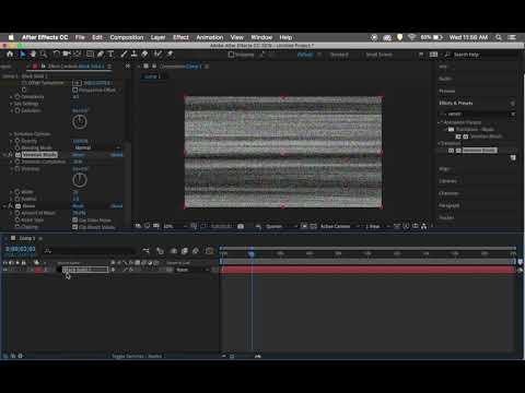 After Effects Tutorial: TV Static