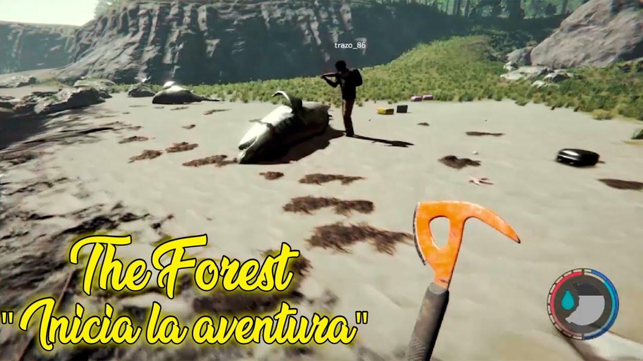 PRIMERA VEZ EN THE FOREST || VARADOS EN UNA ISLA || GAMEPLAY EPISODIO
