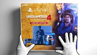 The Ultimate UNCHARTED 4 Unboxing (PS4 Console, Collector's Edition, Press kit)