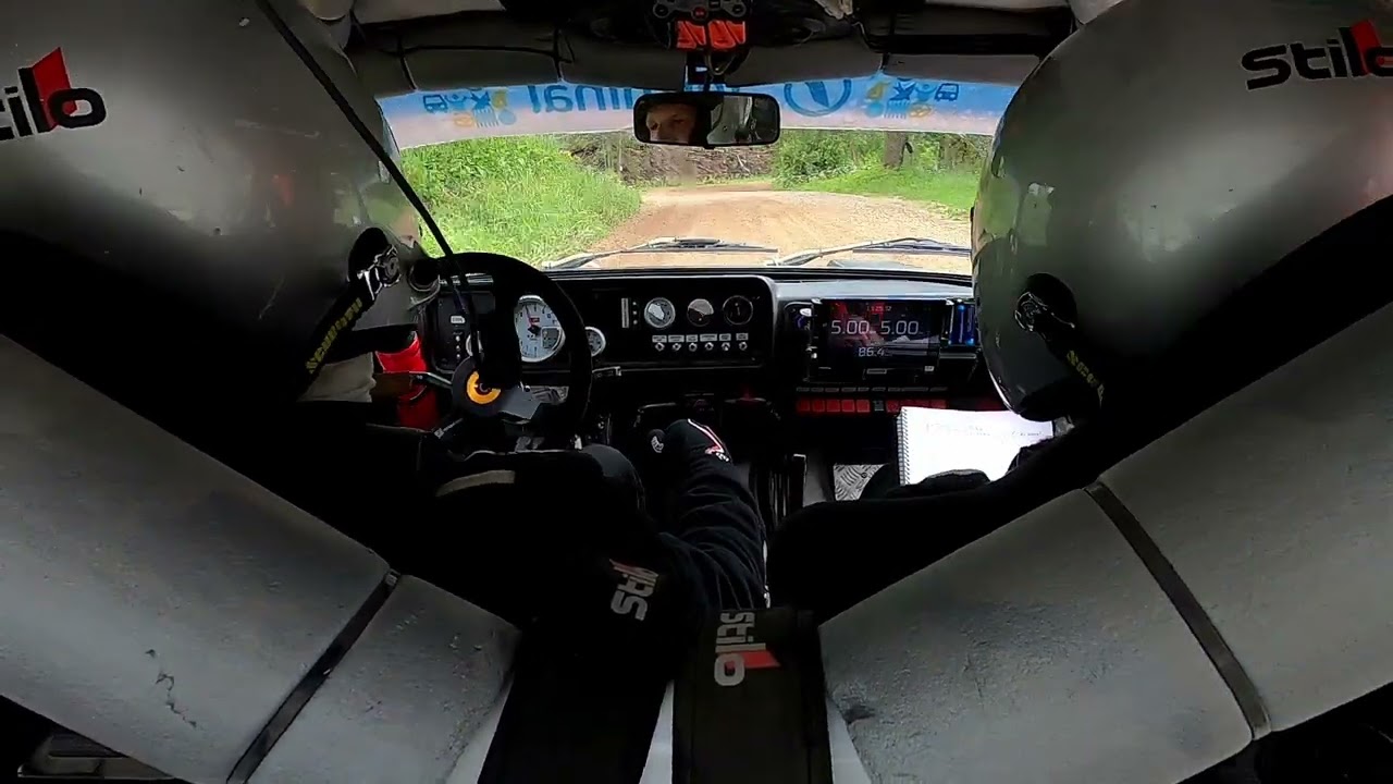 Lõuna-Eesti Rally 2025 SS9 Onboard
