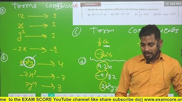 viva Education start up mathematics class-8 || Algebraic Expressions || Ex.5.1|| by EXAM SCORE