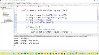 what is the difference between == and equals method in Java