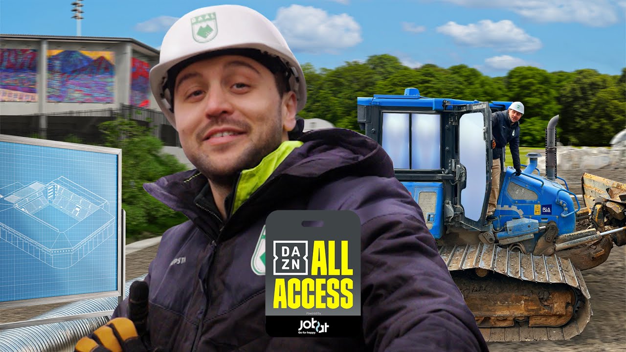 J’ai CONSTRUIT le nouveau stade de la RAAL - 🏟️👷‍♂️ All Access EP.7 | La Louvière