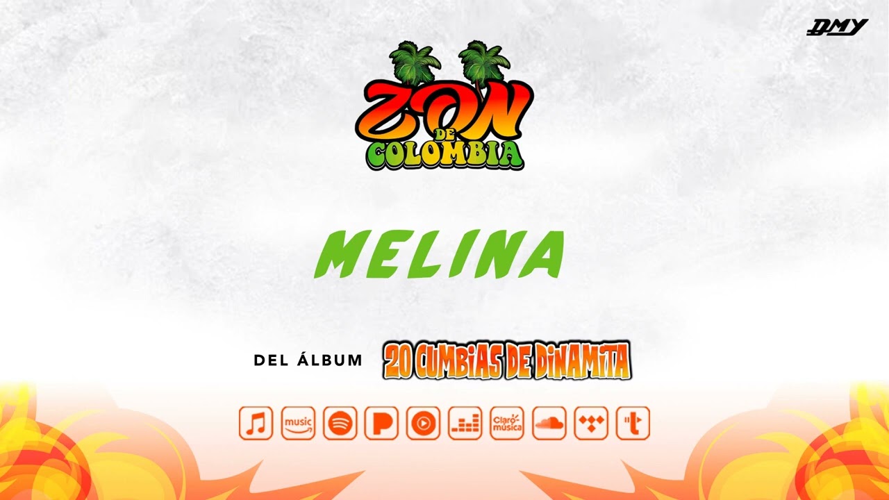 Watch Zon De Colombia - Melina (Audio Oficial) on YouTube Watch Zon De Colombia - Melina (Audio Oficial) on YouTube