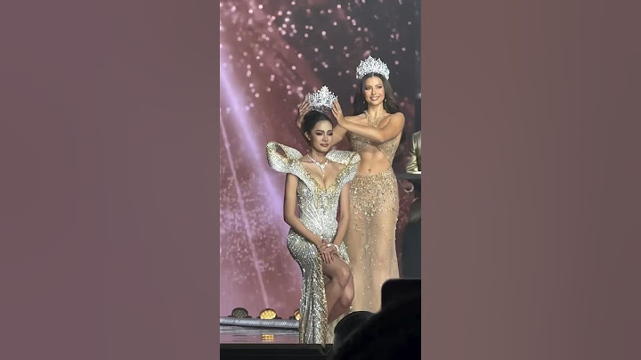 Opal Suchata Crowning moment as Miss Universe Thailand 2024