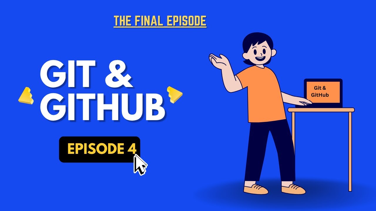 Git & GitHub Tutorial Episode 4 | Branching, Merging, PRs & Team ...