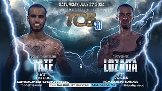 TCB 40- Khafre Tate vs Nico Lozada