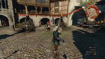 The Witcher 3 - Geralt Floating and Head Popping Out Glitch