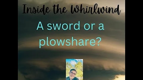 What do we put in our hand?   A sword or a plowsha...