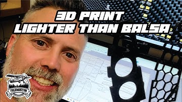 How to 3D Print Parts for RC Airplanes - Light as Balsa - Ultramaster Series #1