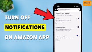 How To Turn Off Notifications On Amazon App | Disable Amazon Shopping App Alerts 2025