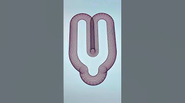 Dancing U #spirographshr #satisfying #asmr #art #relaxing #spirograph #usa