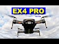 The new Eachine EX4 PRO with 3 Axis Camera Gimbal & Long Flight Range.