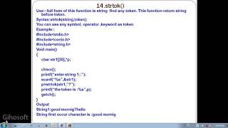 17-strtok() function unit3